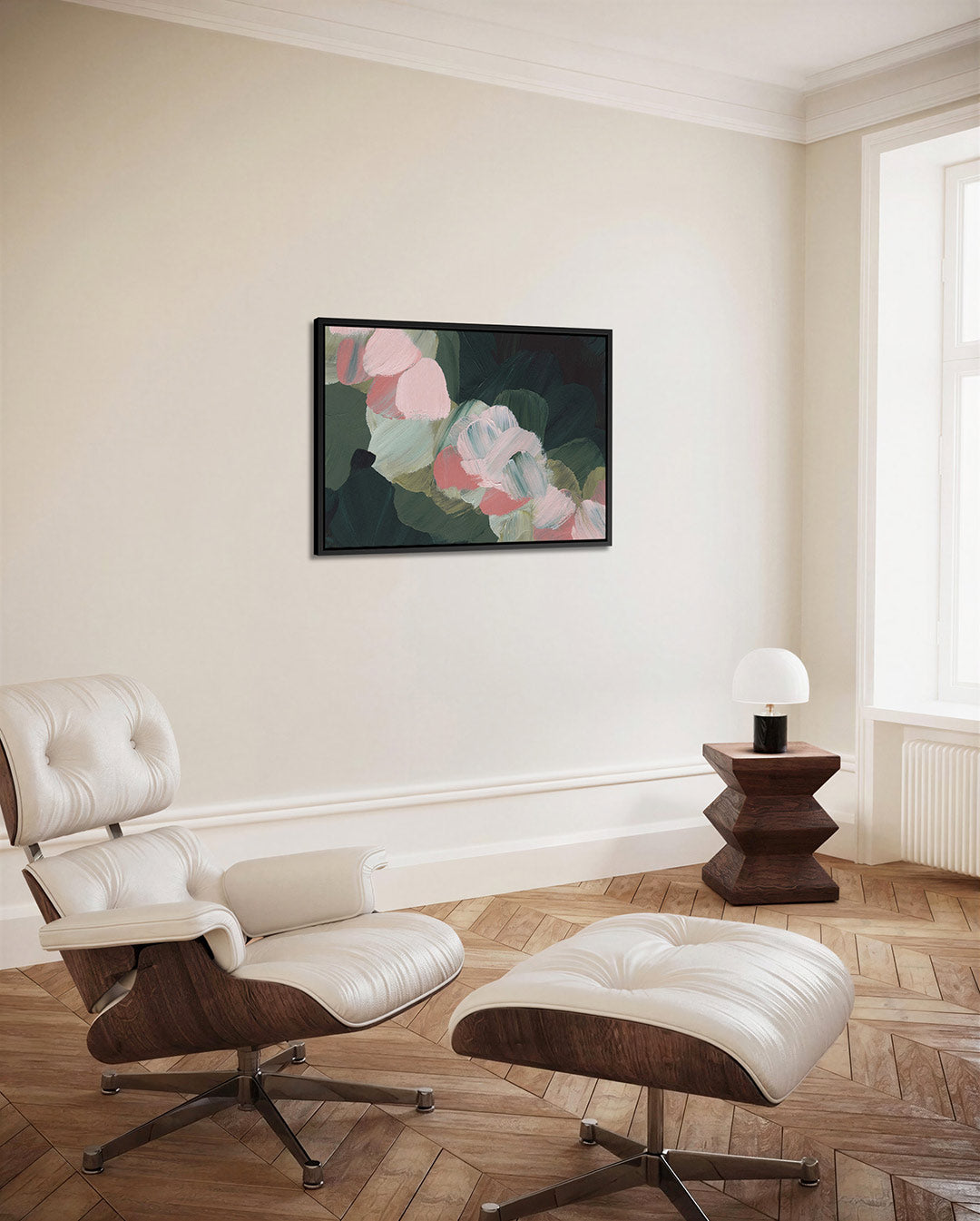 Organische borstels – Wanddecoratie kunstwerk – alternatieve weergave van het kunstwerk