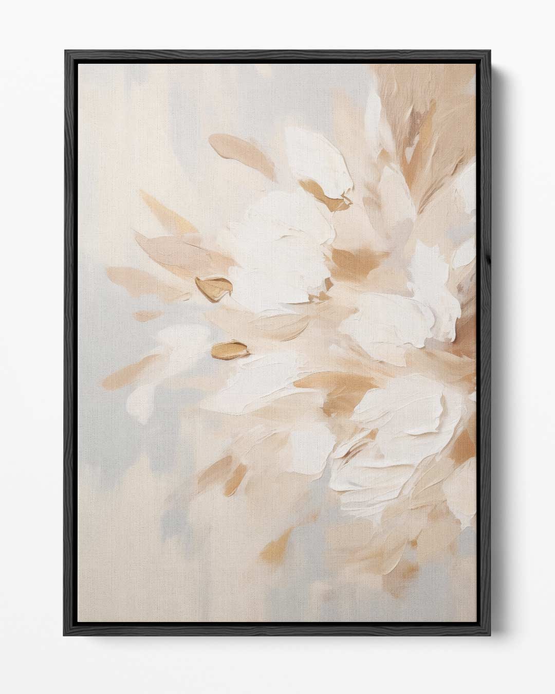 "Ethereal Bloemenpracht" – portret kunstwerk als wanddecoratie