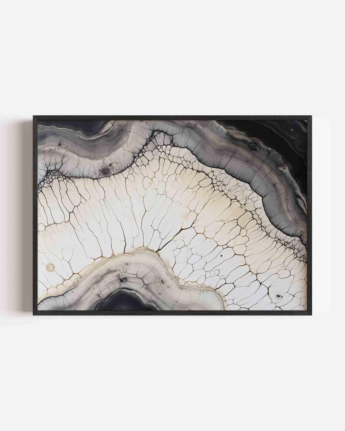 Abstracte lijnen – abstracte landscape poster als wanddecoratie