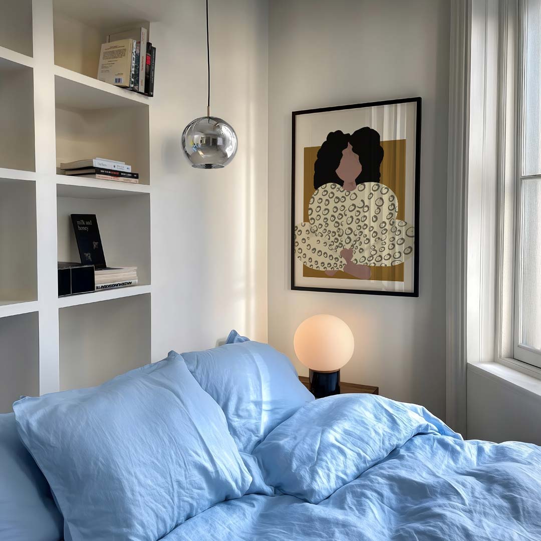 Eigentijdse Elegantie Vrouwelijke – vrouwelijk portret als moderne wandkunst