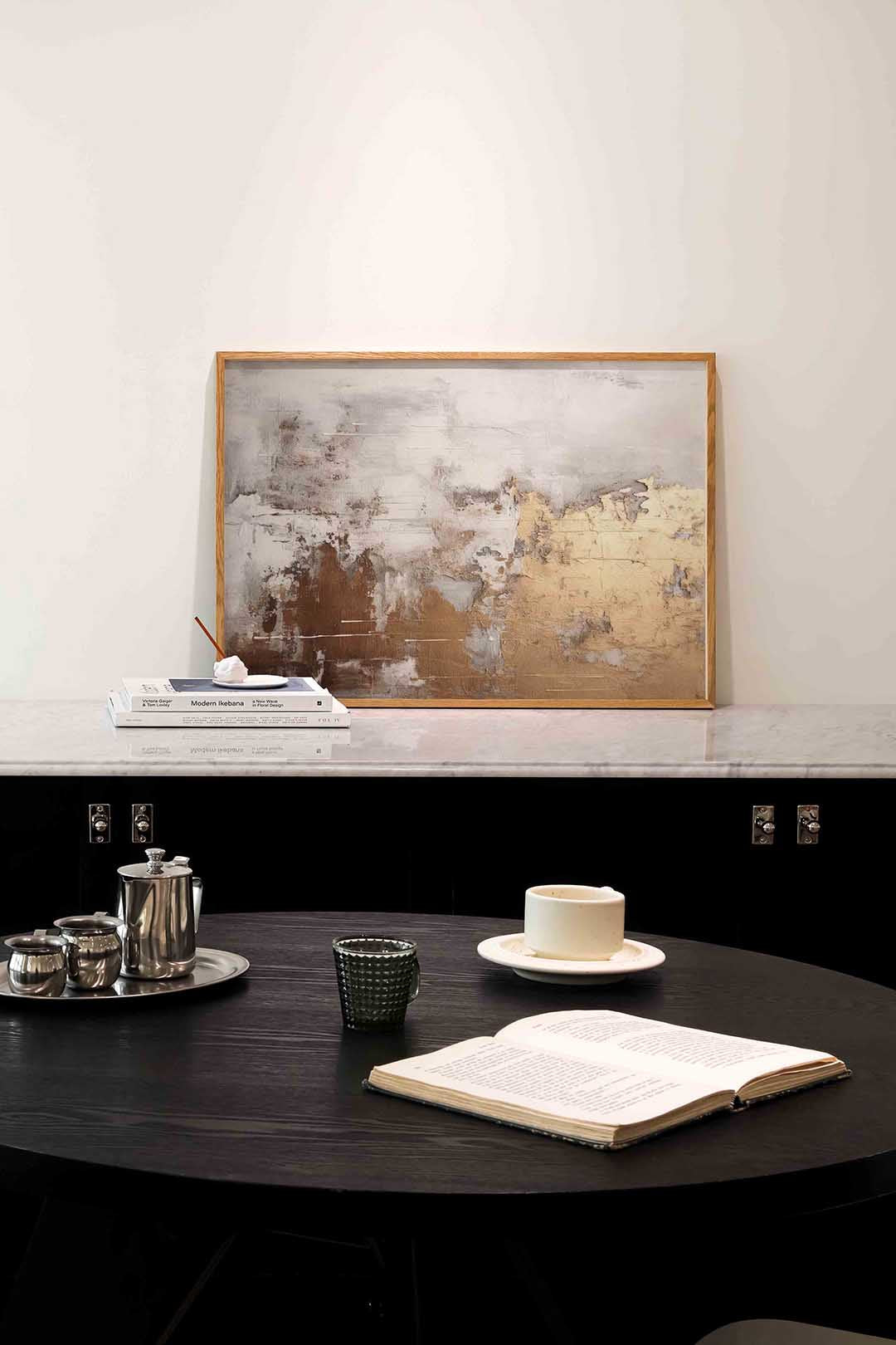 Abstracte textuur – abstracte poster in liggend formaat