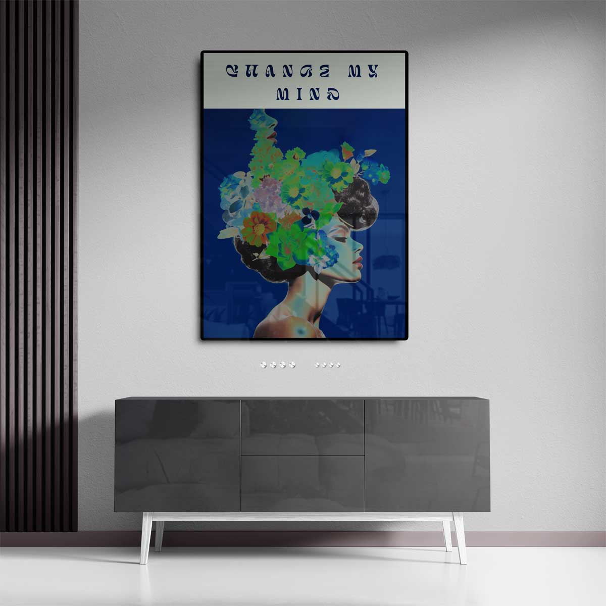 Bloemen van de Geest – dibond wanddecoratie in staand formaat