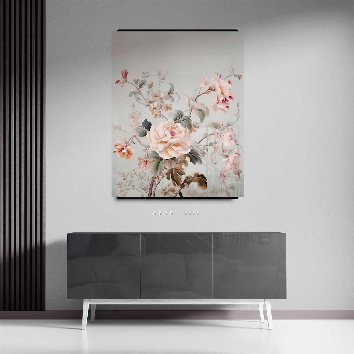 Bloemenpracht Wanddecoratie – portret wandkunst van WallArtistic