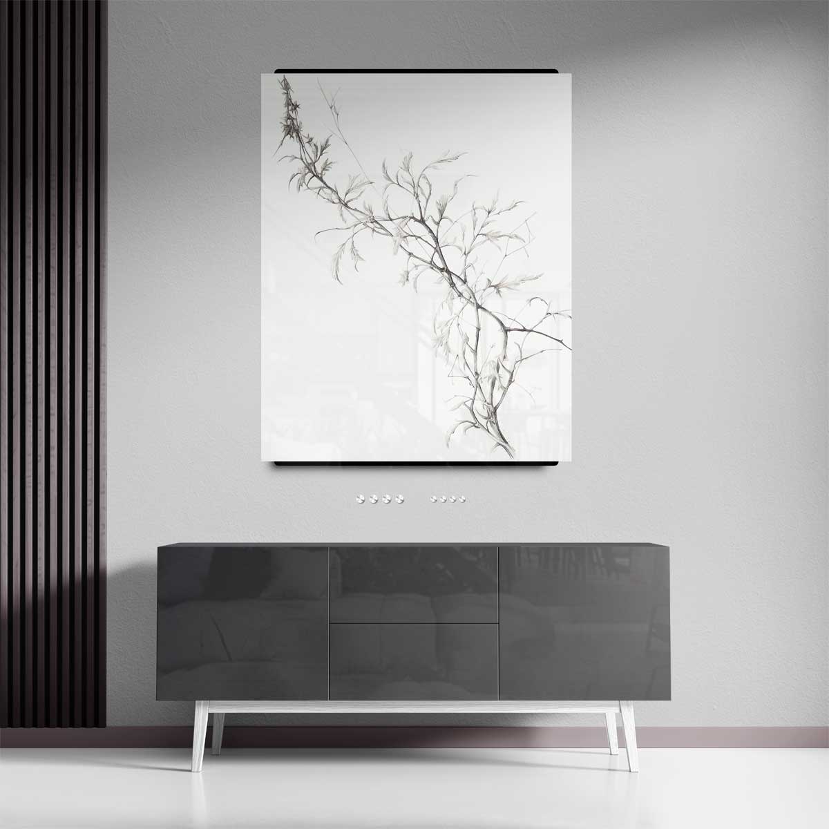 Elegante Takschets – plexiglas kunstwerk als wanddecoratie