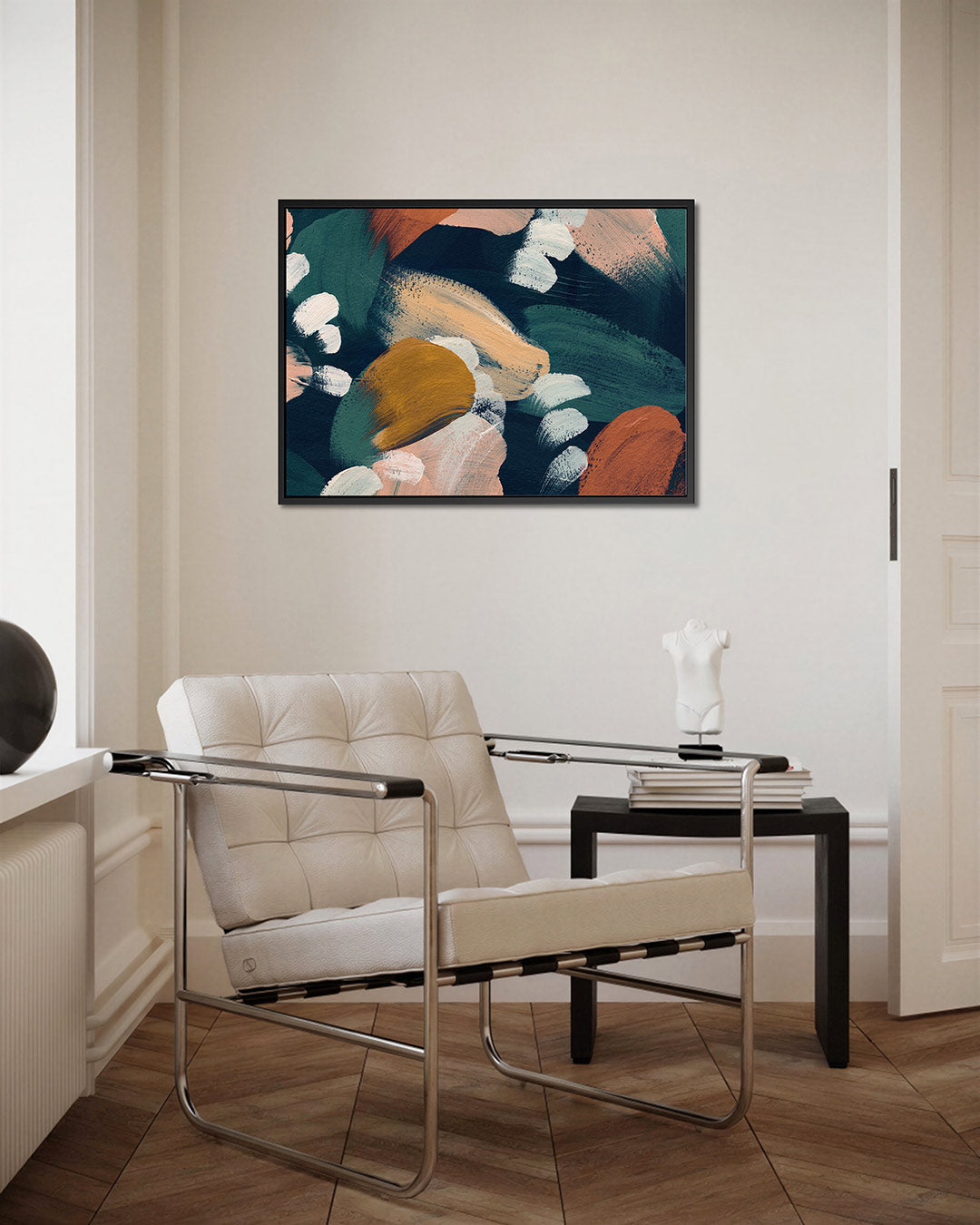 Kleurencompositie – Harmonieuze – kunstwerk op canvas, dibond of plexiglas
