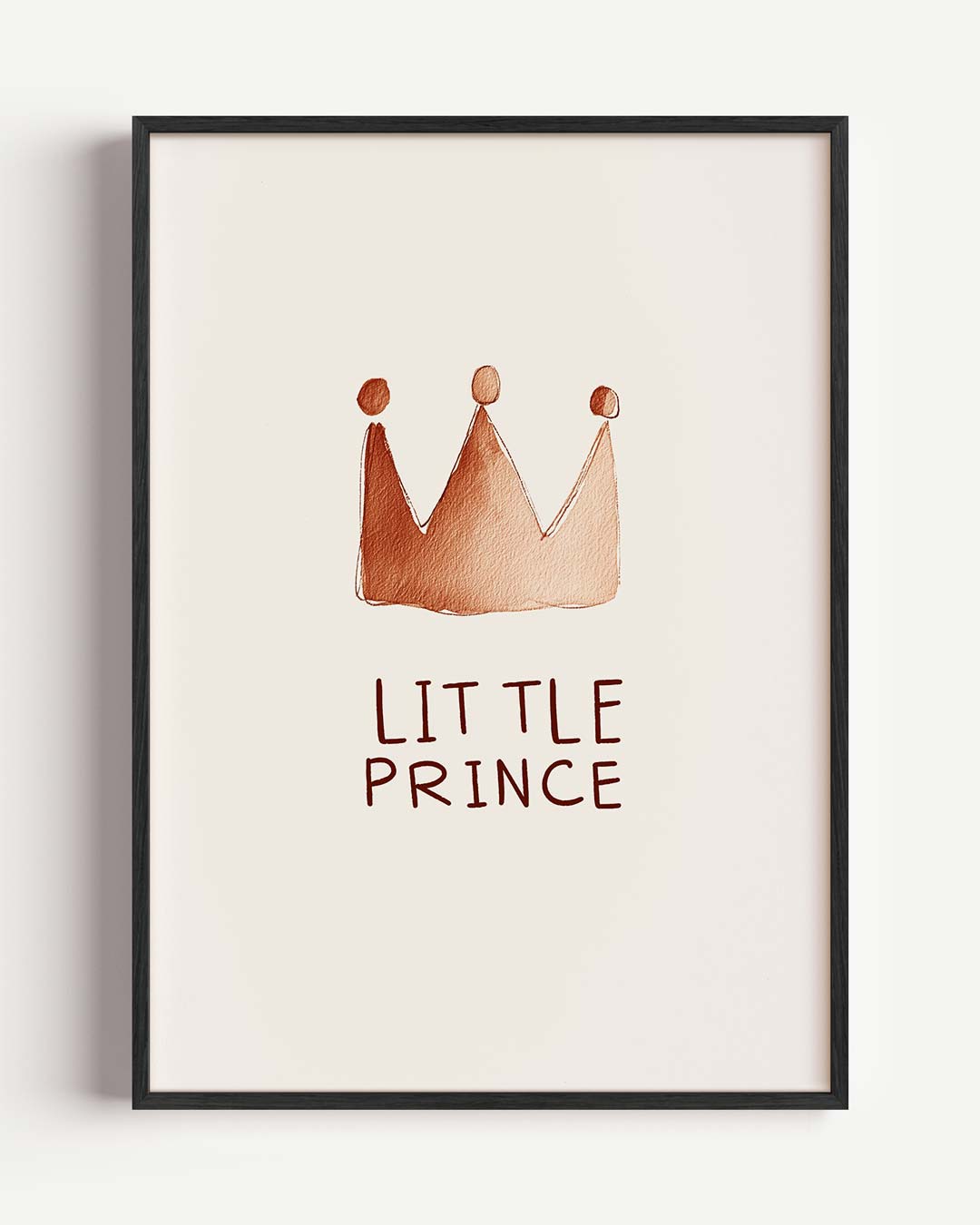 Little Prince Kinderkamer – kids portret poster als wanddecoratie