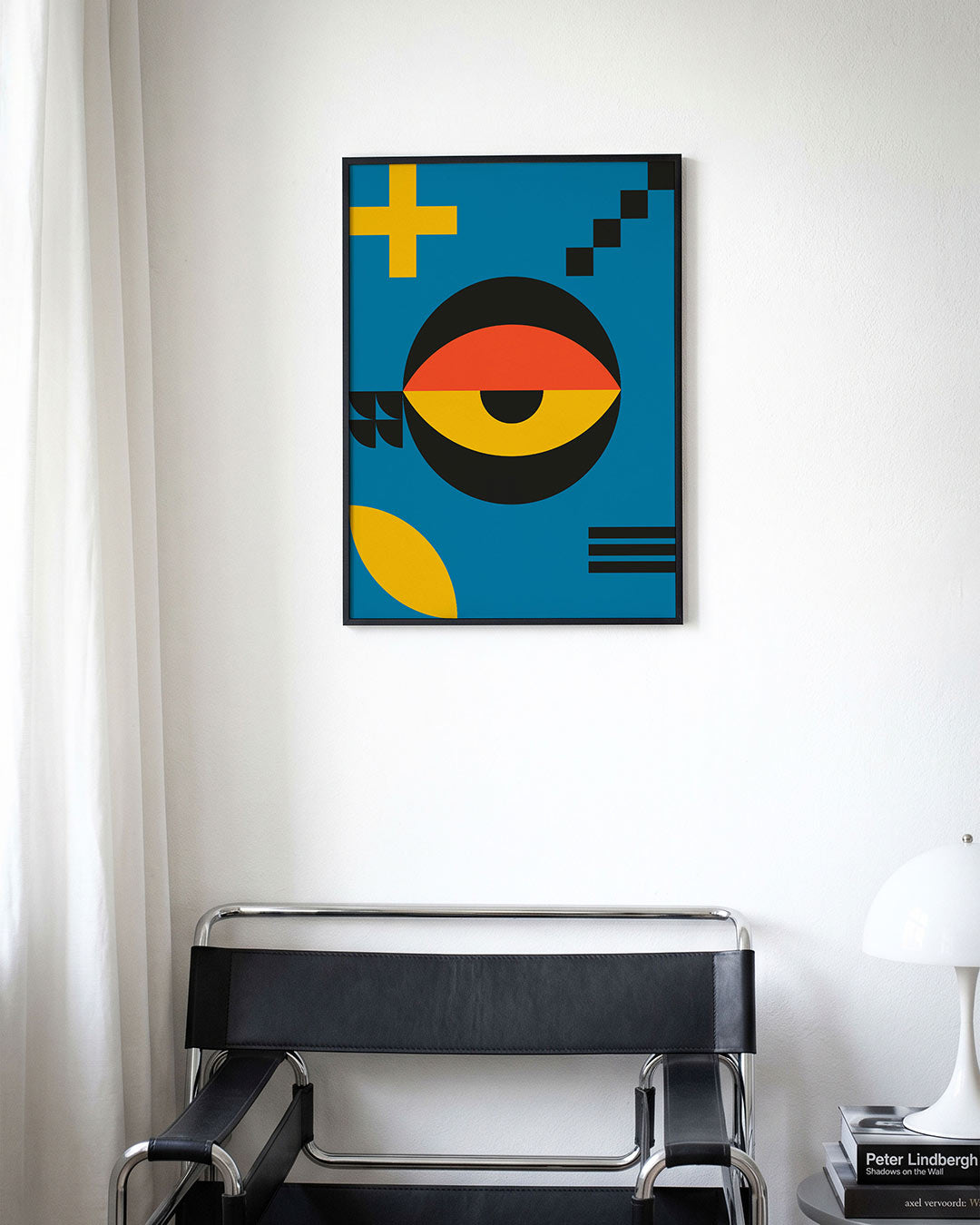Vorm en kleur – moderne Bauhaus wandkunst als poster