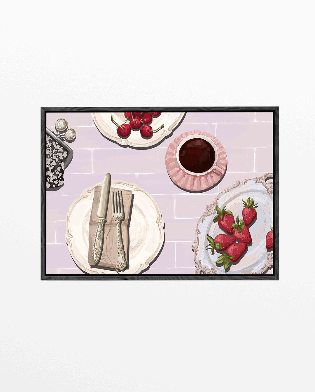 Tafelscène – liggend keuken kunstwerk