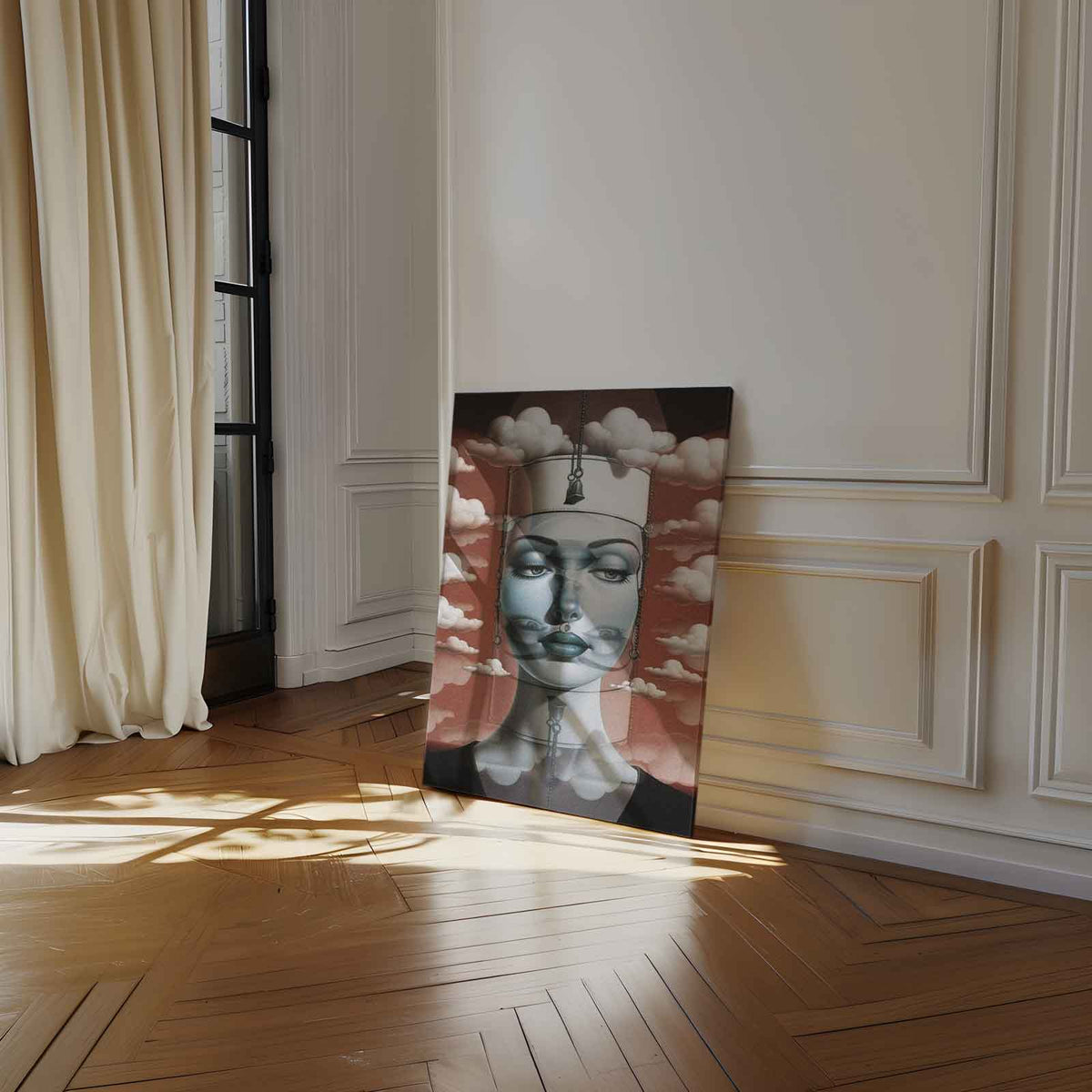 Dromerige Illusie – dibond kunstwerk als wanddecoratie