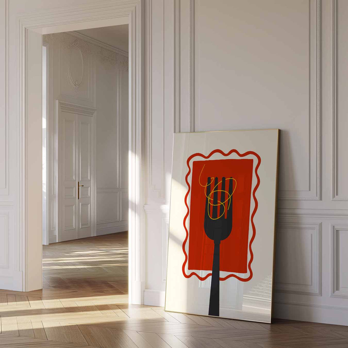 Culinaire Kunstposter – zomer poster als frisse staande wanddecoratie