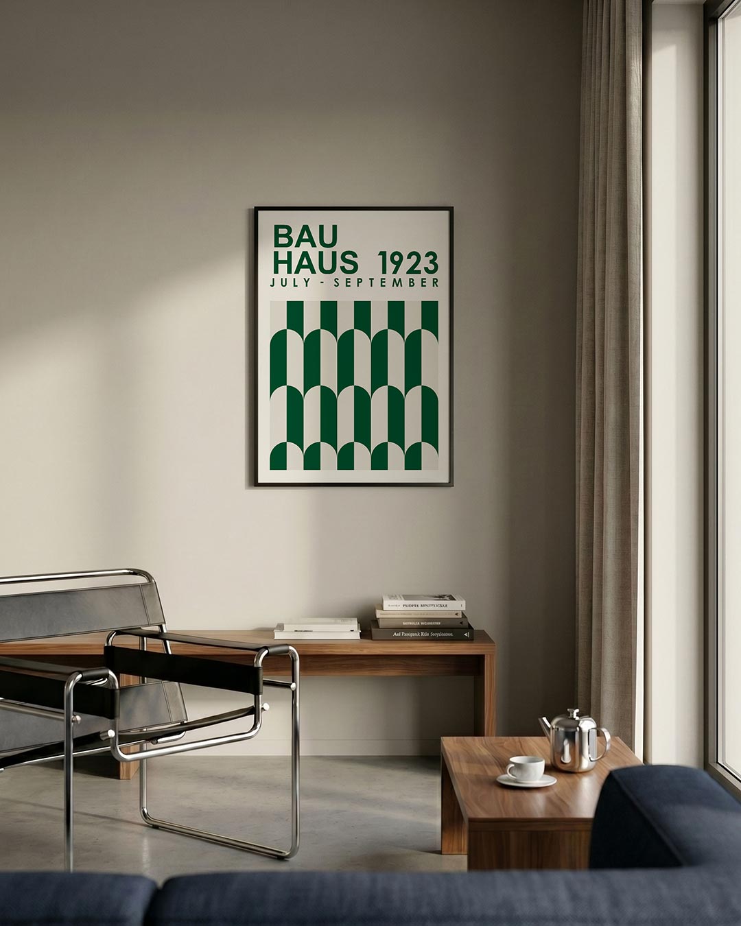 – geometrische poster in Bauhaus-stijl van WallArtistic