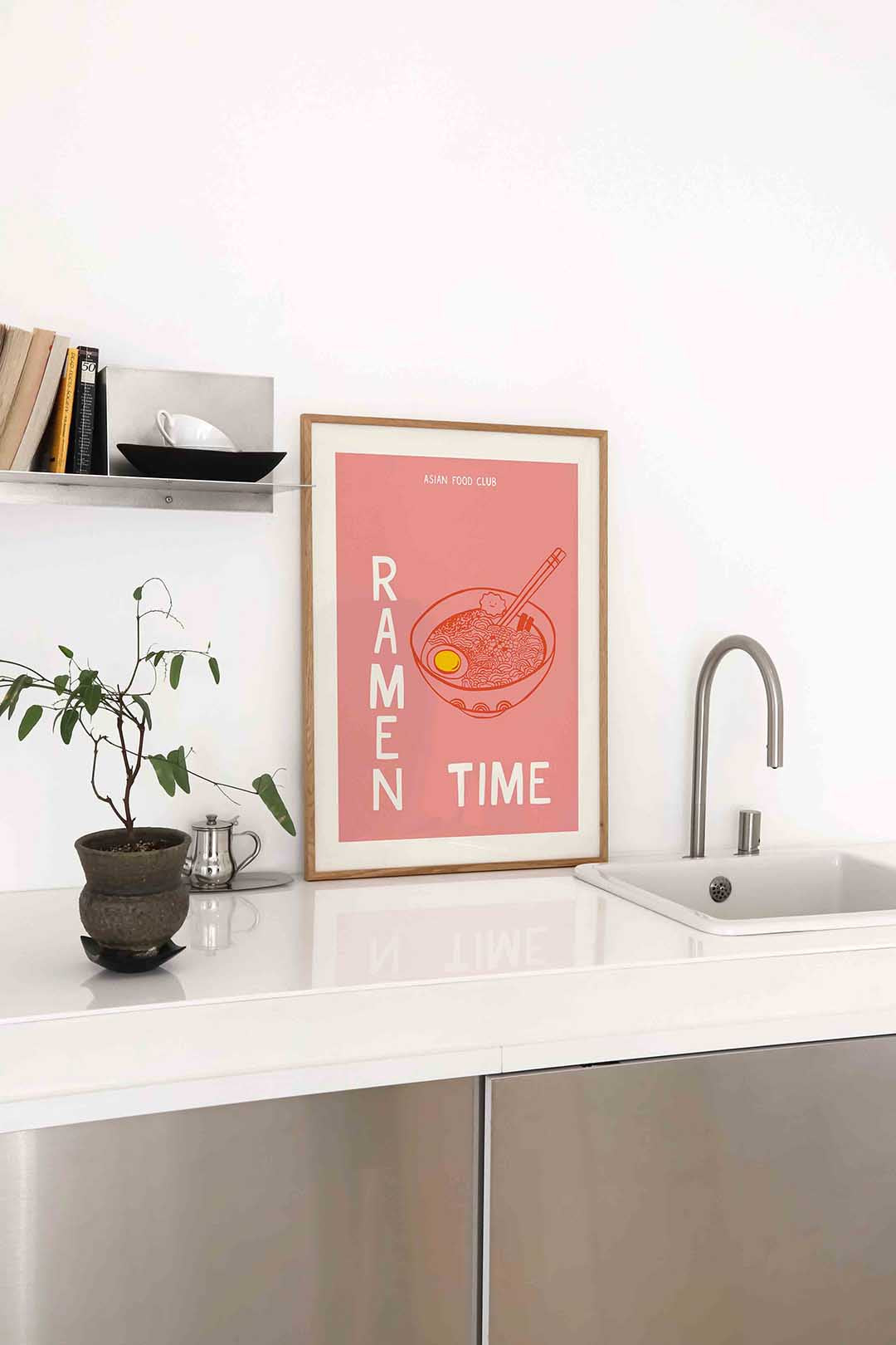 Ramen time – staande Aziatische wanddecoratie van WallArtistic