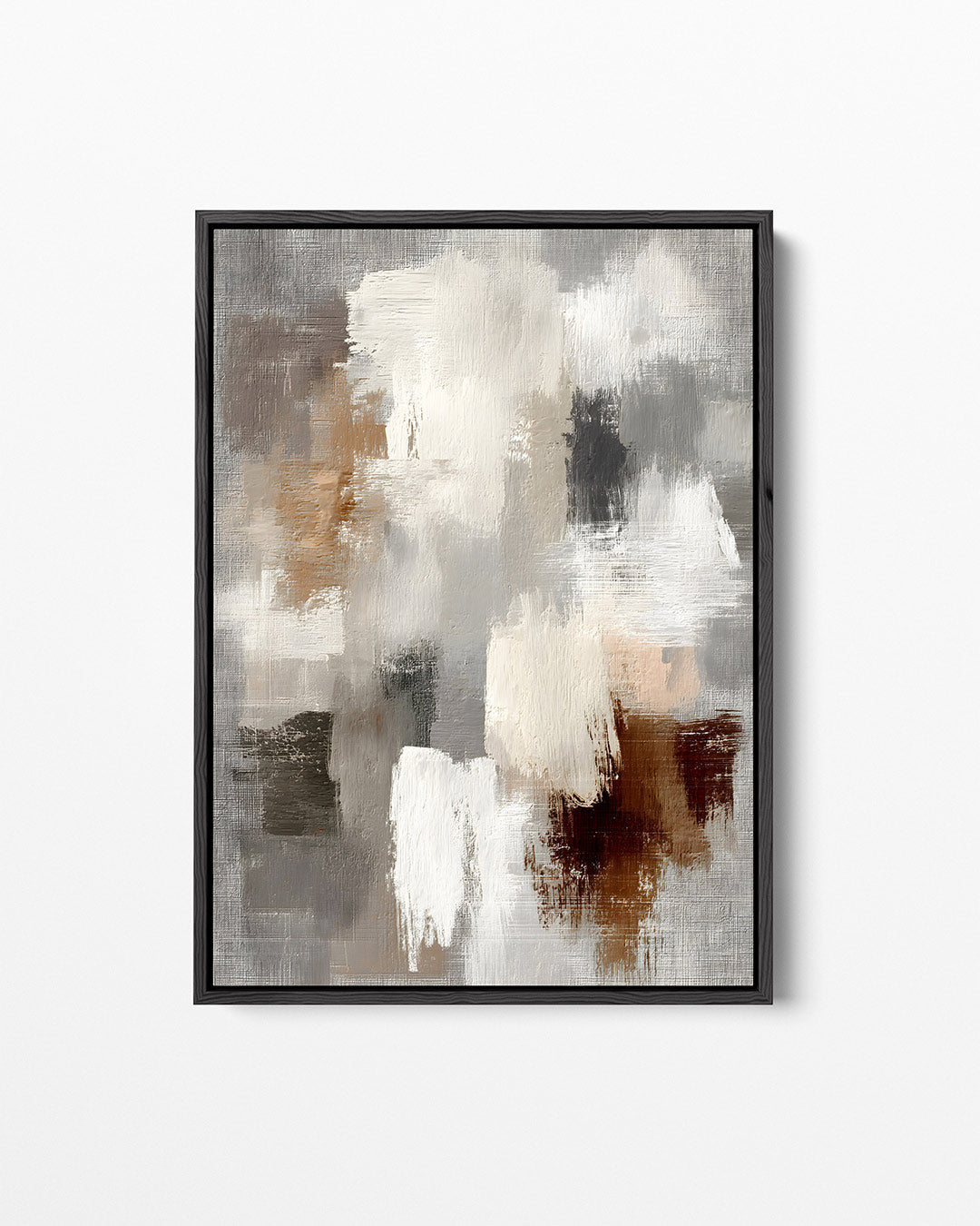 Dynamische kleurencompositie – staand wanddecoratie kunstwerk