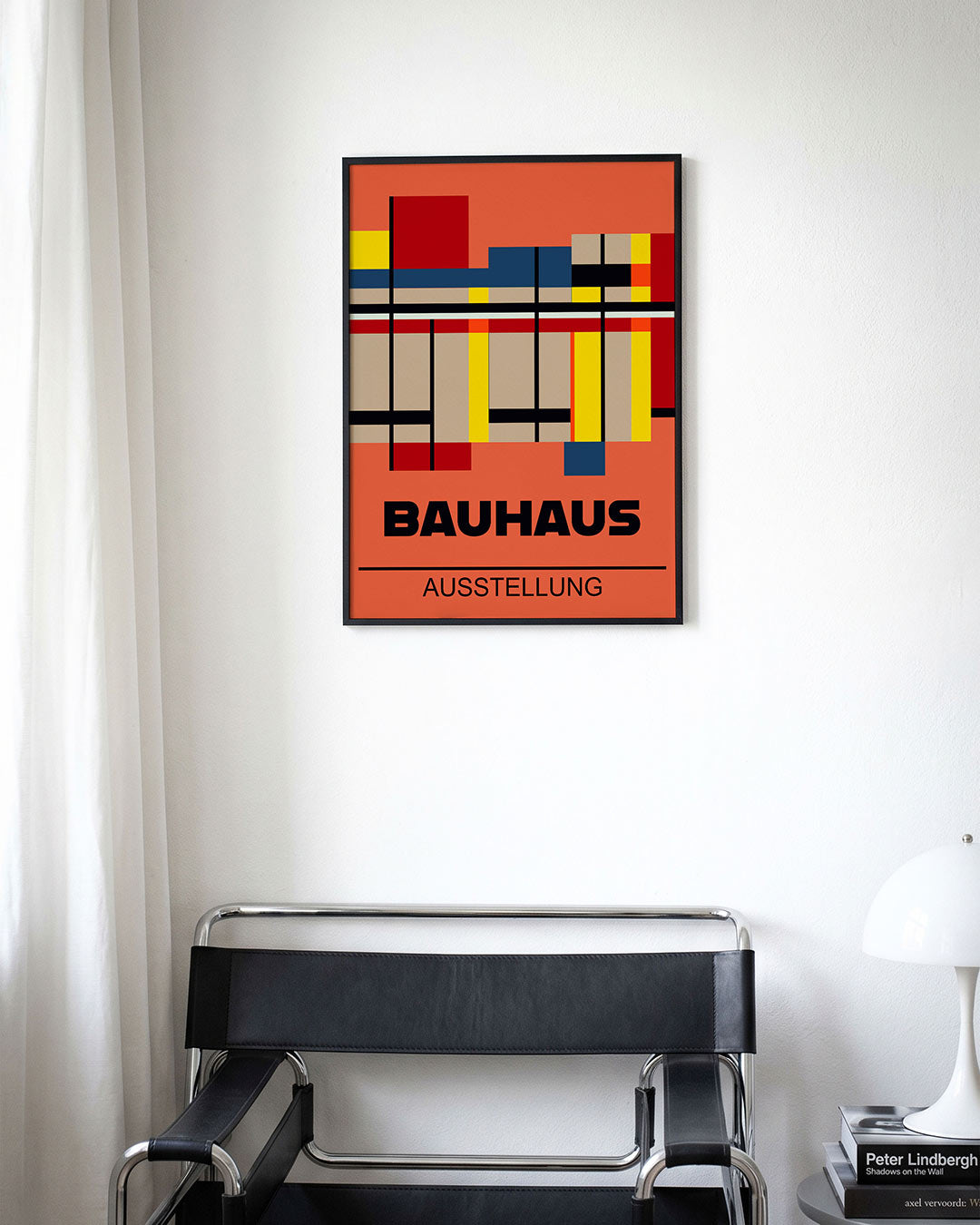 Vorm en kleur – moderne Bauhaus wandkunst als poster