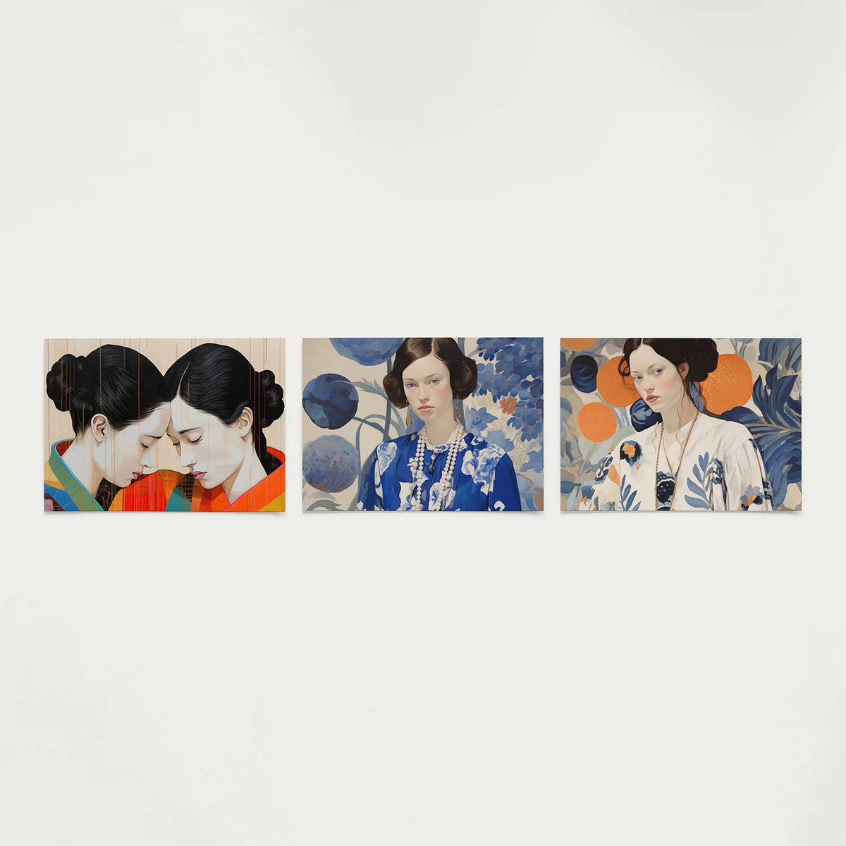 Symmetrische harmonie Posterset