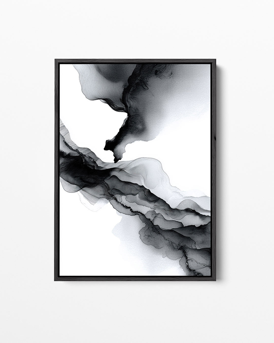 Vloeiende lijnen – staand wanddecoratie kunstwerk