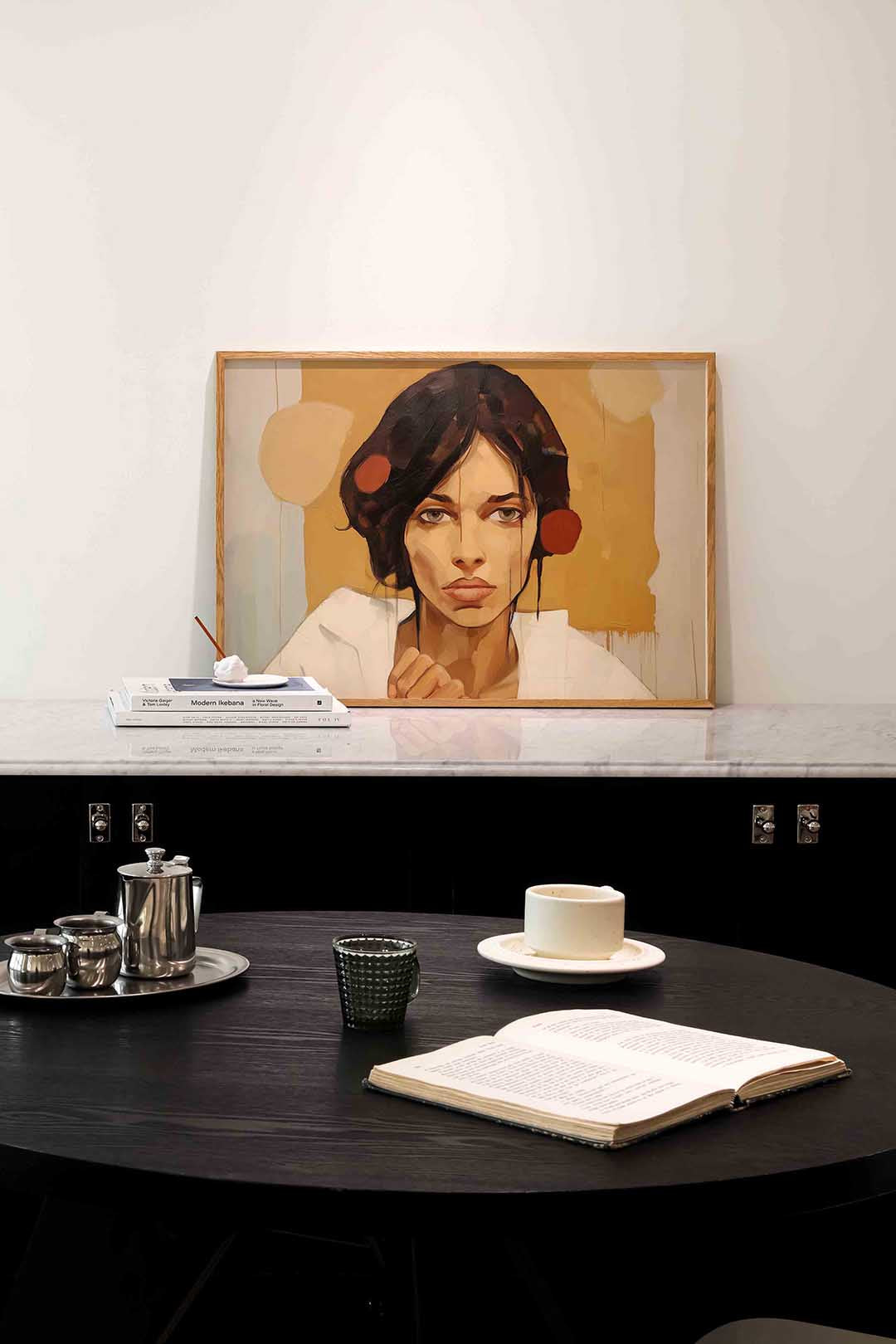 Vrouwelijk portret – portret poster in liggend formaat
