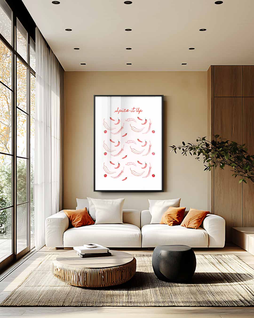 Spice it Up Wanddecoratie – staand kunstwerk voor modern interieur