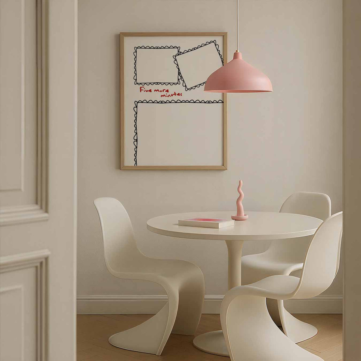Slaapkamer Woorden Inspiratieposter – zomerse poster in staand formaat