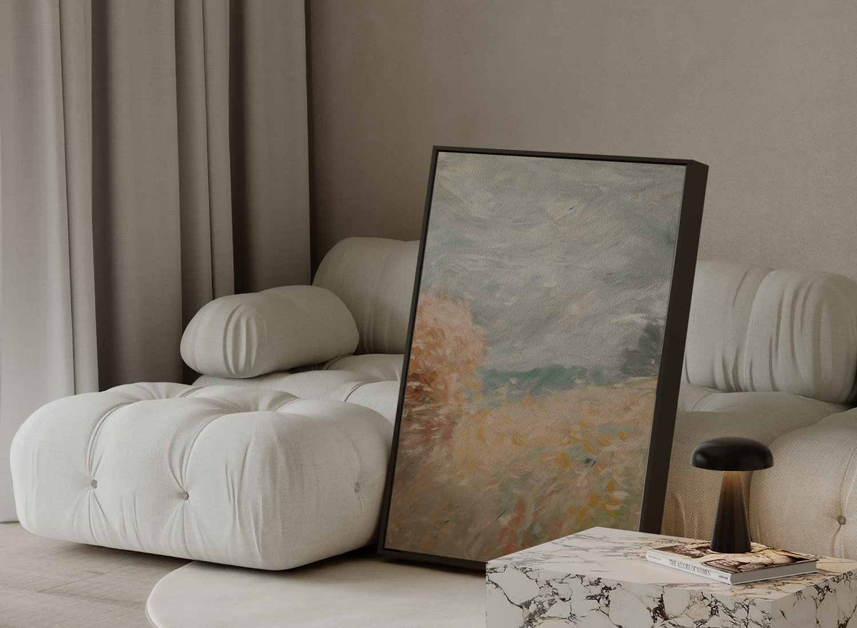 Zachte Herfstdromen – modern portret kunstwerk van WallArtistic