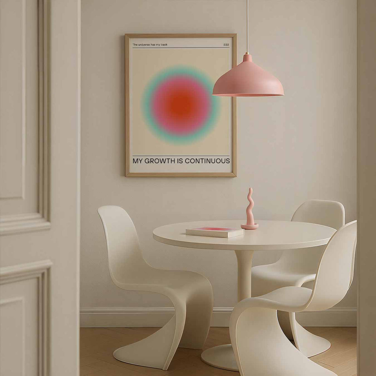 Inspirerende Groeiposter – staande mindful wanddecoratie van WallArtistic