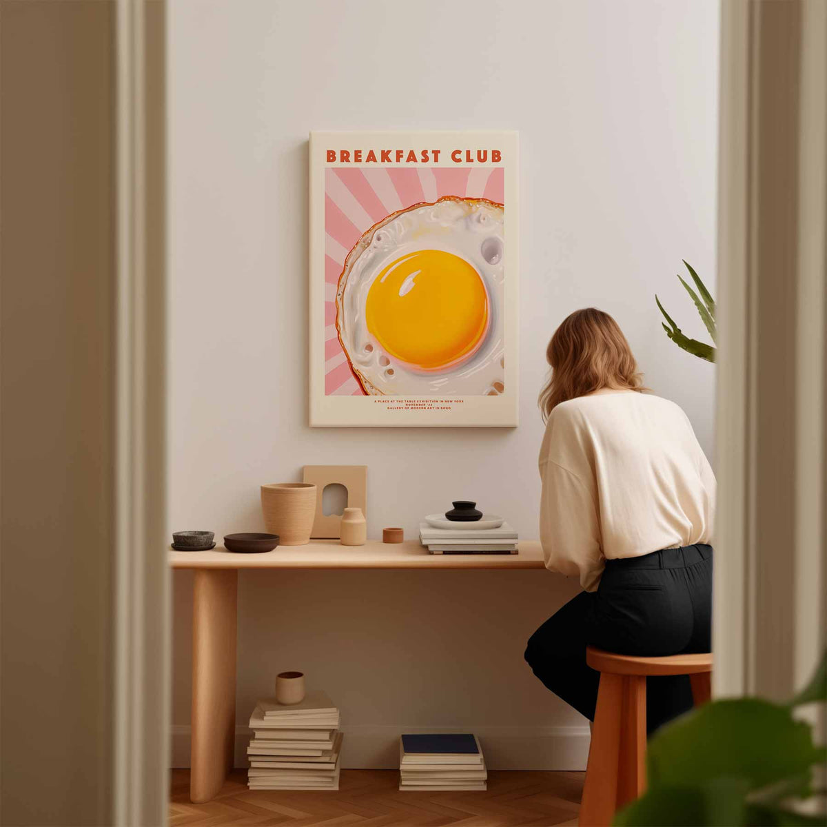 Breakfast Club – plexiglas kunstwerk als wanddecoratie