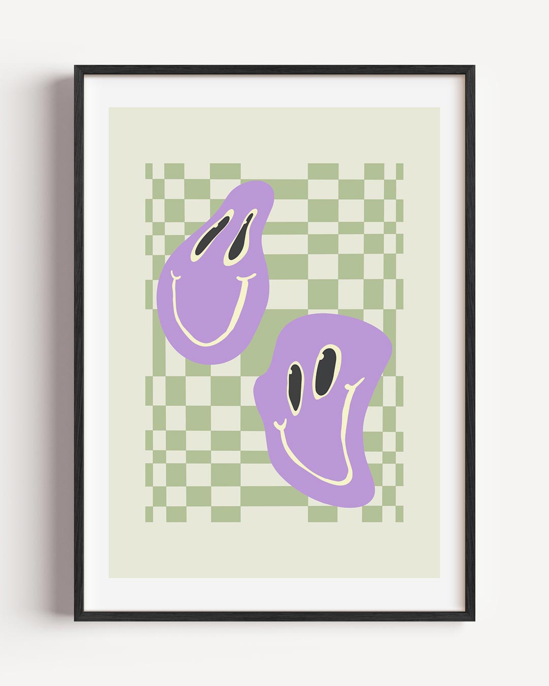 Vrolijke Geestjes Design – moderne portret poster als wanddecoratie