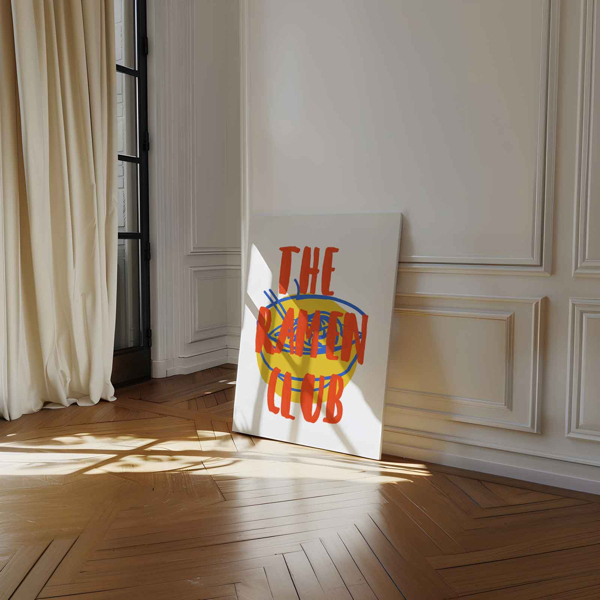 Ramen Club – staand kunstwerk voor modern interieur