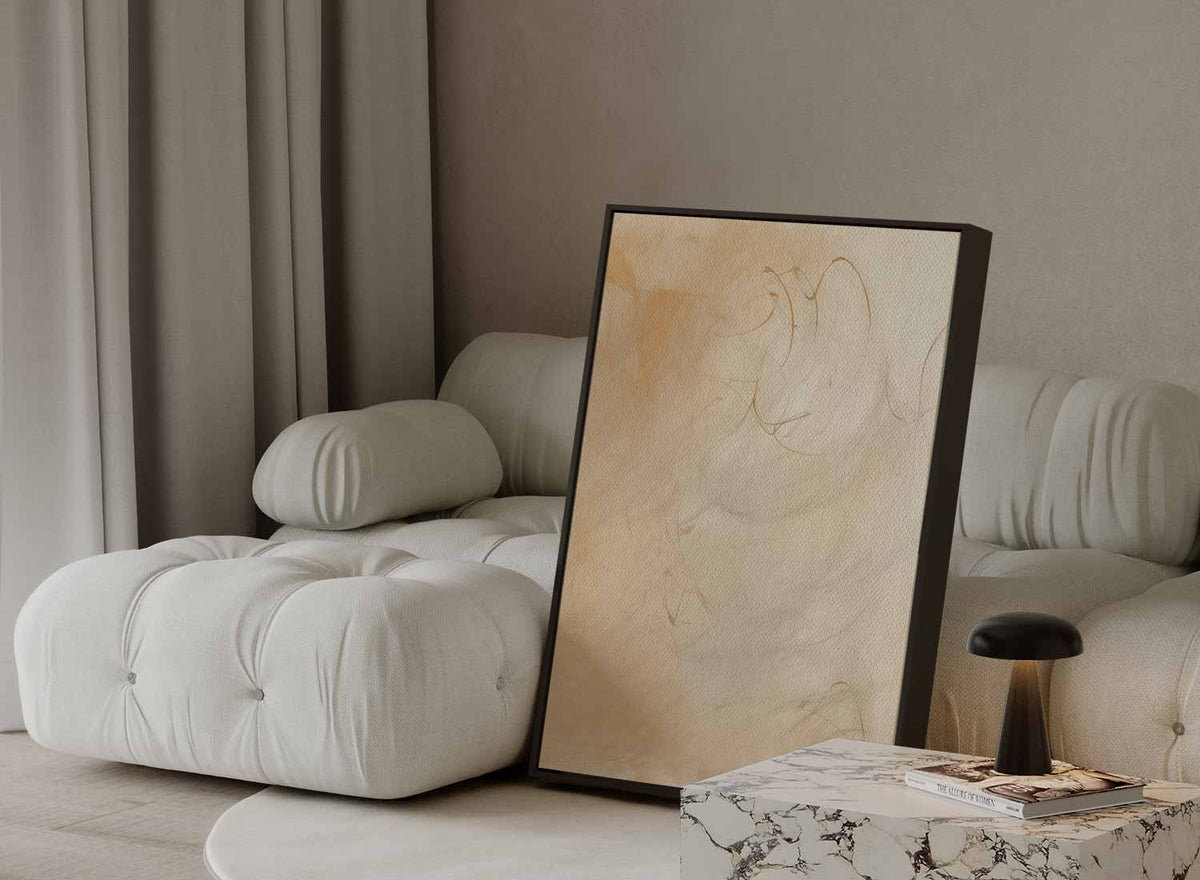 Fluïde Dromen – modern portret kunstwerk van WallArtistic