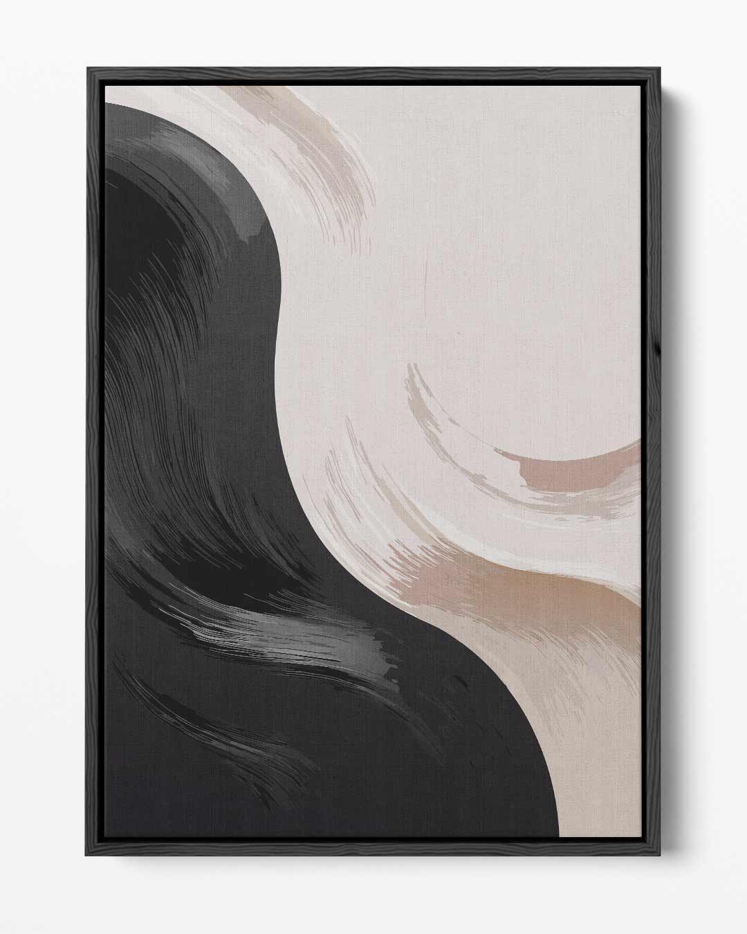 Abstracte Stroming – portret kunstwerk als wanddecoratie