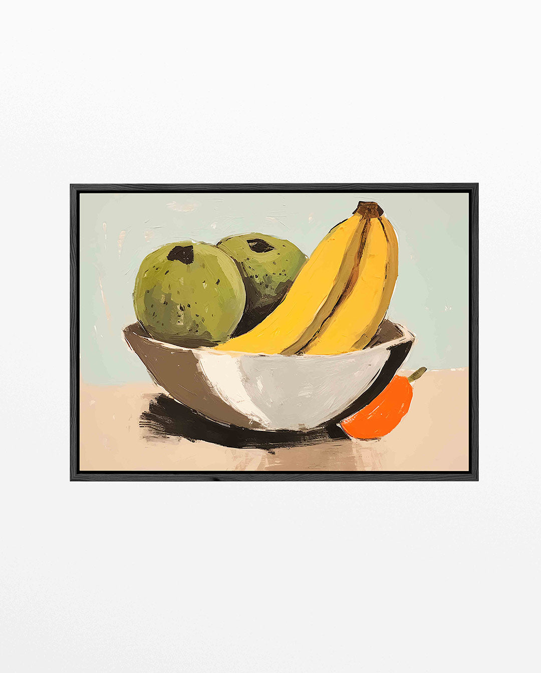 Fruit in kom – liggend keuken kunstwerk