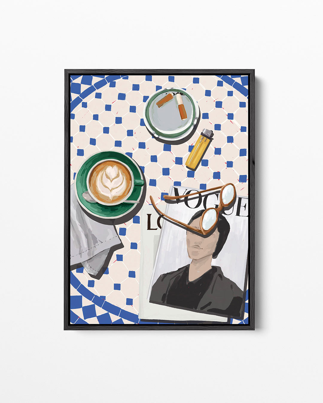 Dagelijkse momenten – staand wanddecoratie kunstwerk