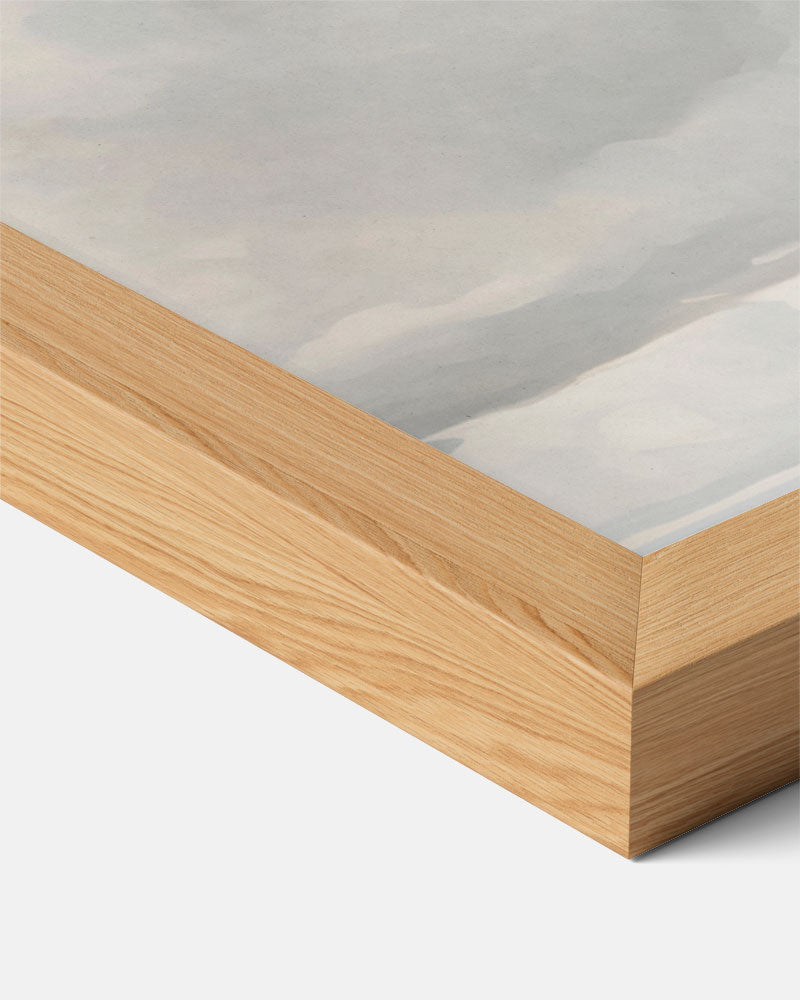 Dromerige Wolkenlucht – staande vintage wanddecoratie van WallArtistic