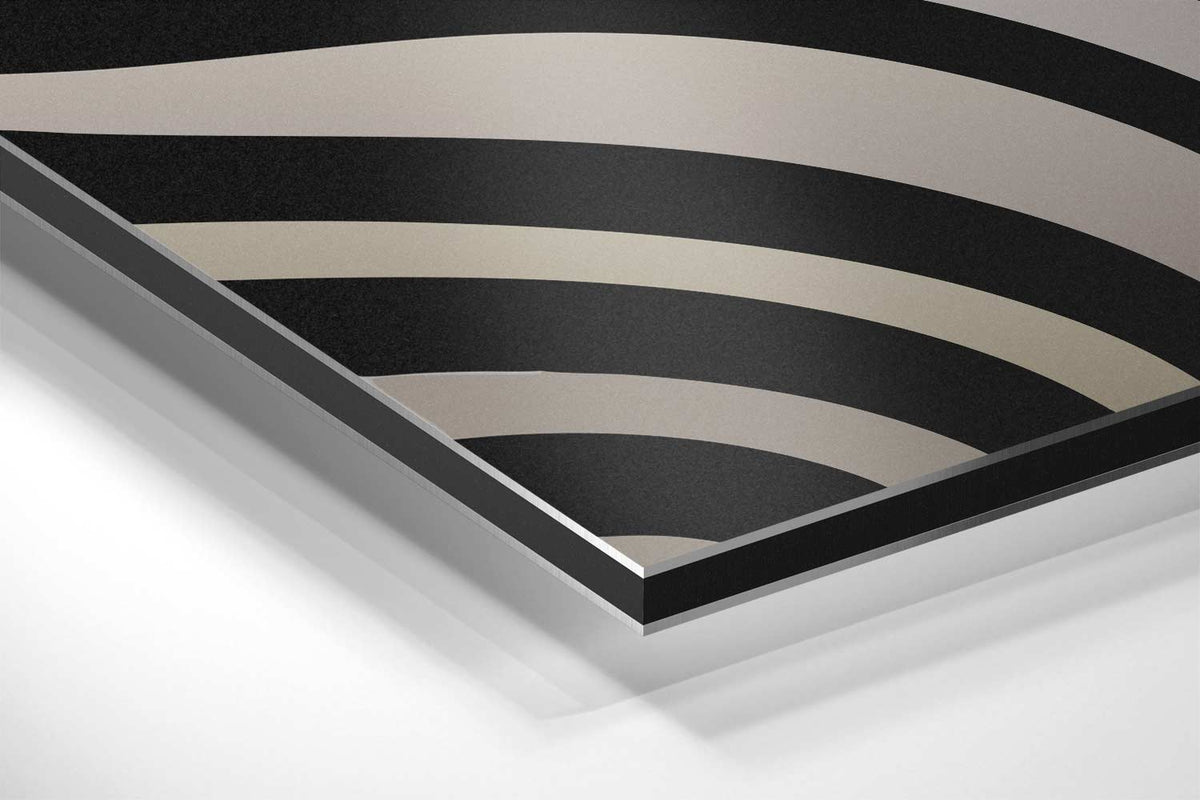 Golf van Contrast – canvas kunstwerk als wanddecoratie