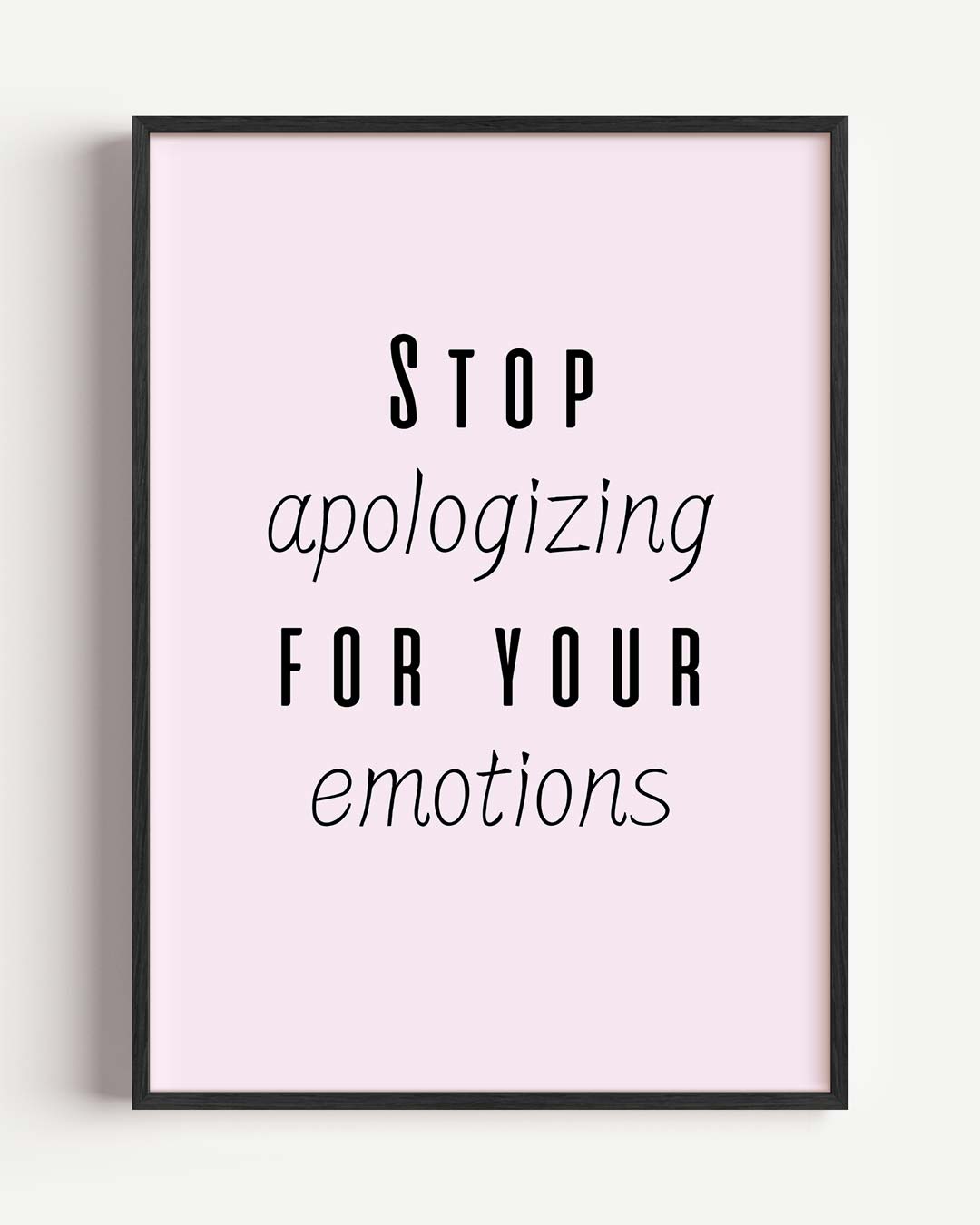 Inspirerende Emotieposter – zomer portret poster als wanddecoratie