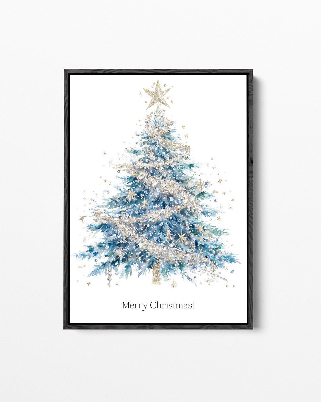 Feestelijke kerstboom – staand wanddecoratie kunstwerk