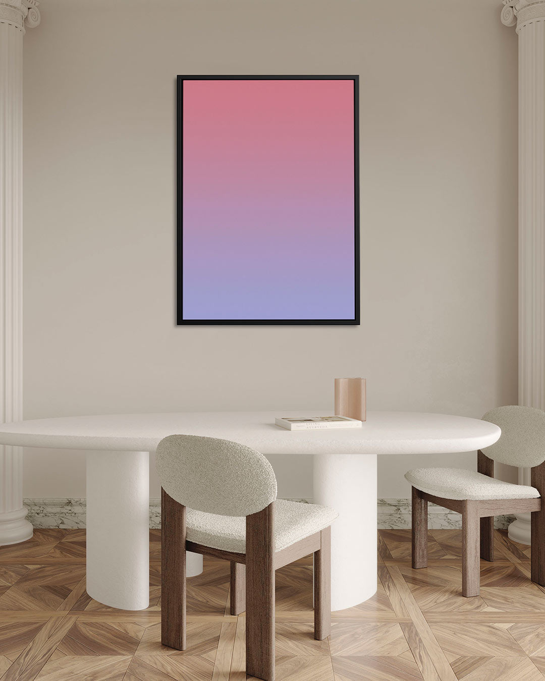 Kleurrijke overgang – alternatieve weergave van het kunstwerk