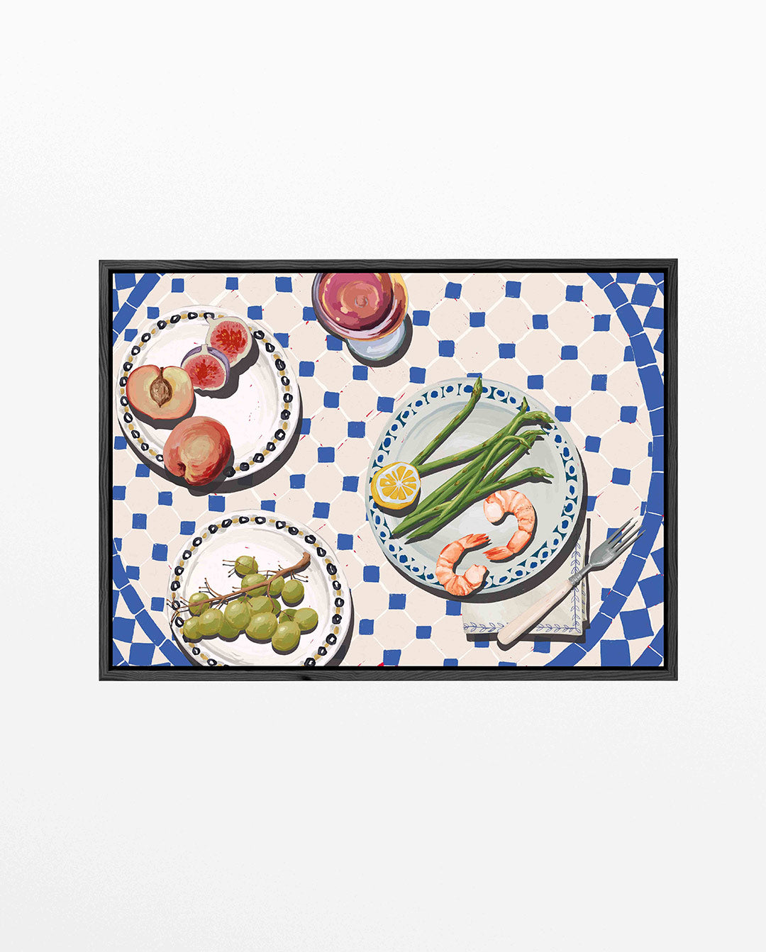 Eettafel compositie – Keuken kunstwerk – liggend keuken kunstwerk