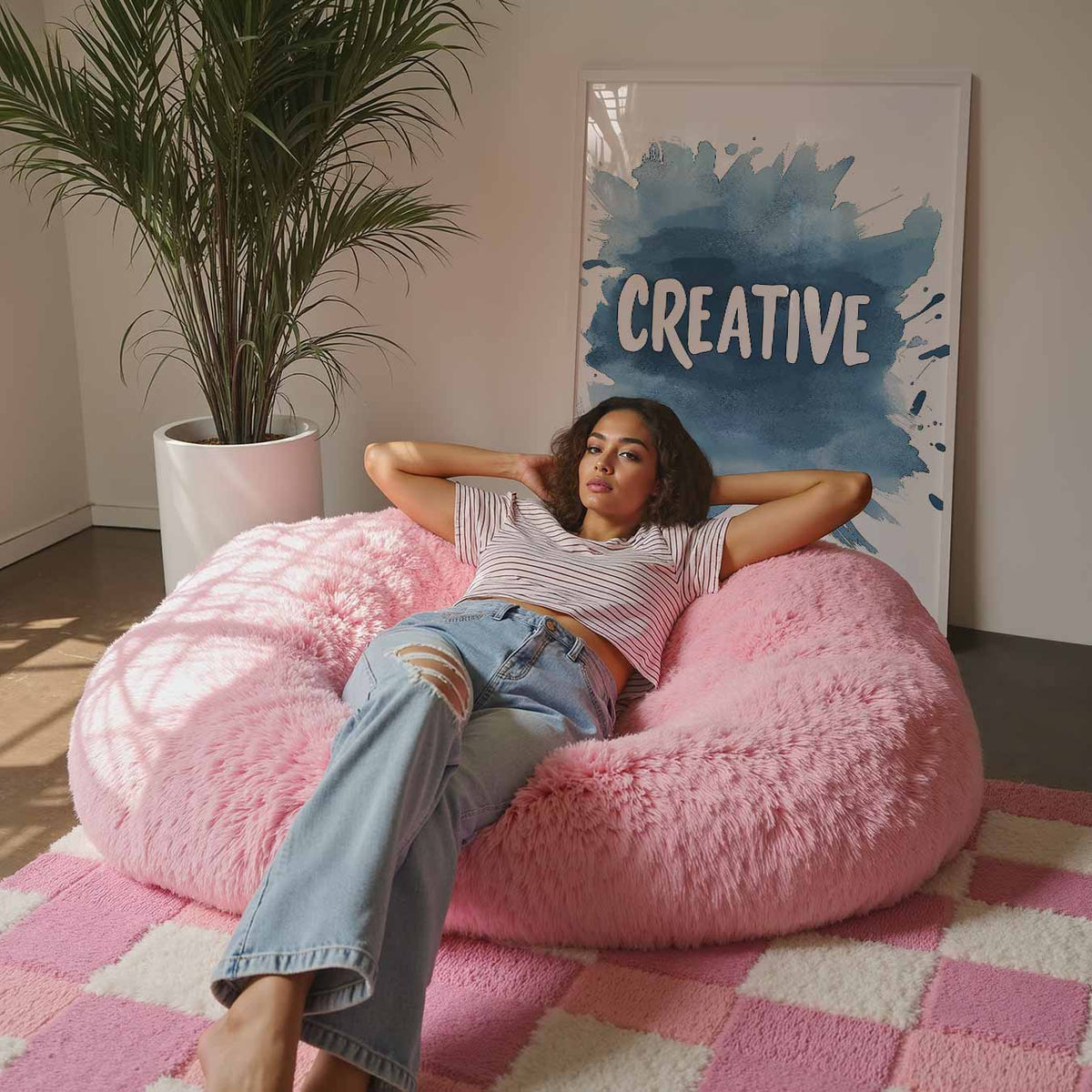 Inspirerende Creativiteit – staande kinderkamer wanddecoratie van WallArtistic