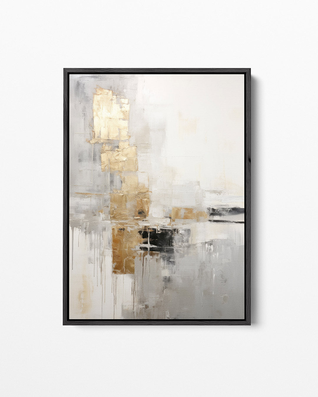 Gelaagde compositie – staand wanddecoratie kunstwerk