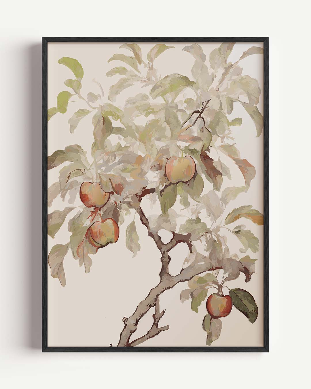 Dromerige Herfst Appelboom – keuken portret poster als wanddecoratie