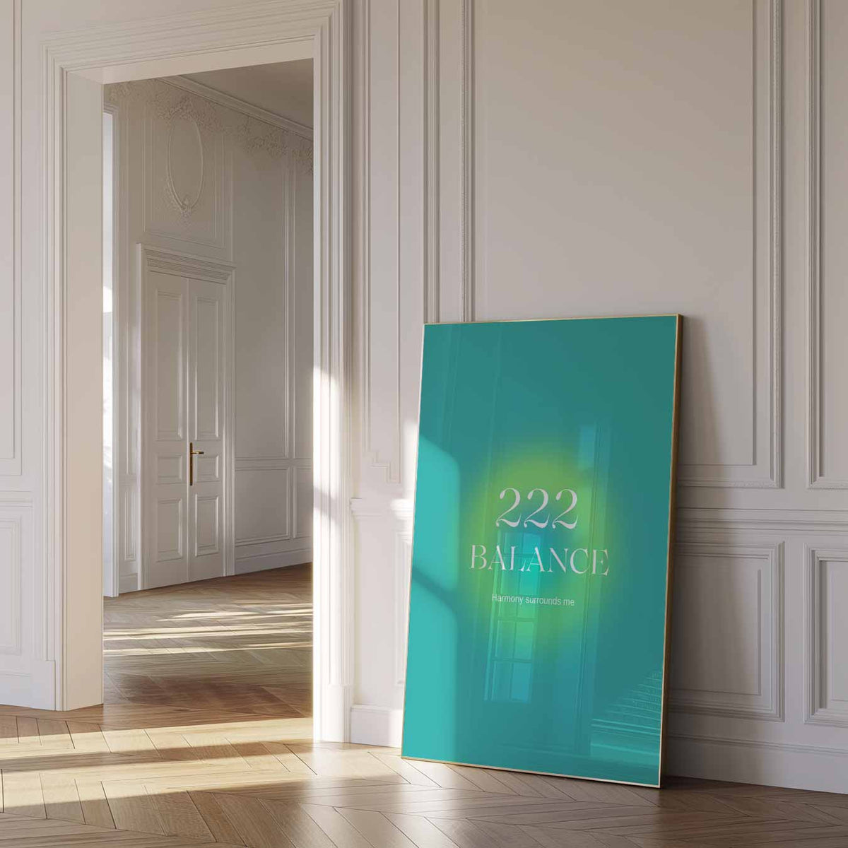 Balans Inspiratie – mindful poster in staand formaat