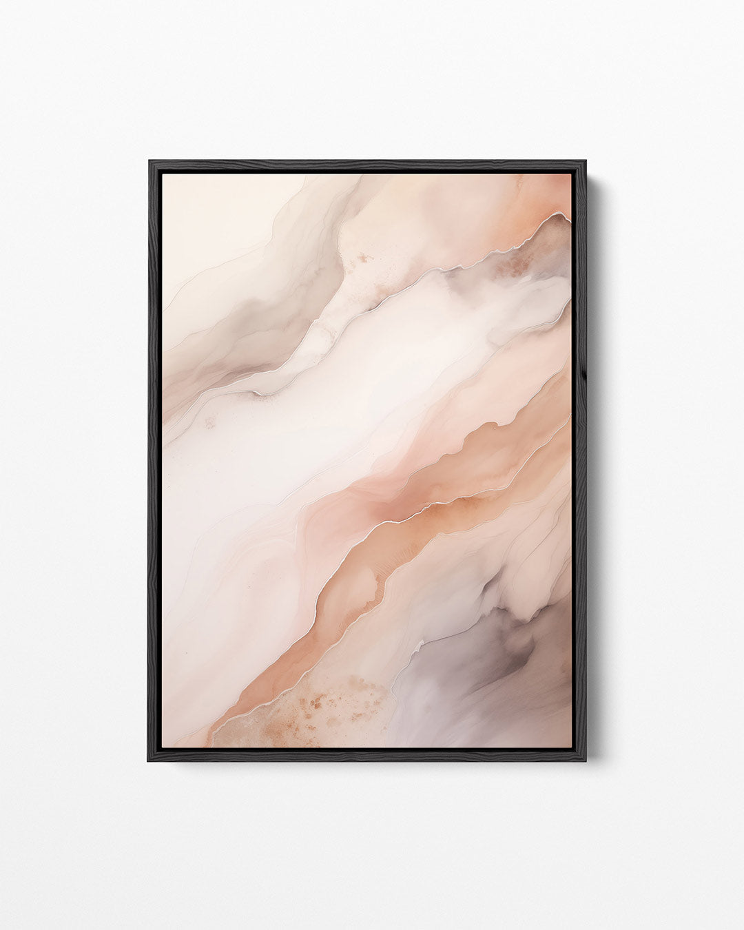 Organische lijnen – staand wanddecoratie kunstwerk