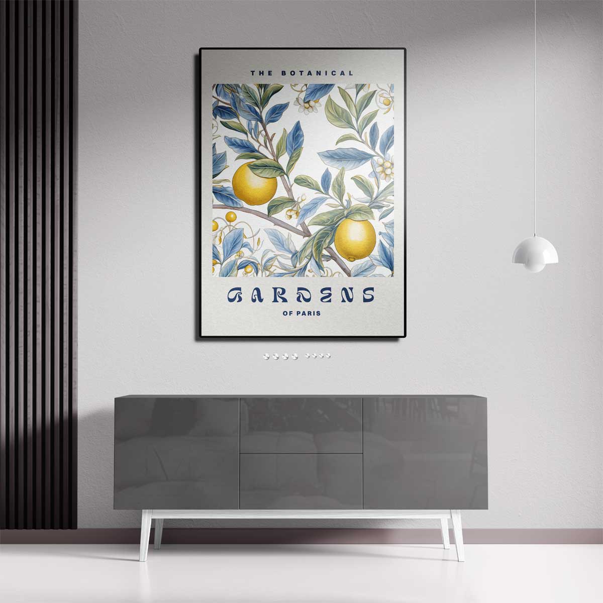 Botanische Tuinen van Parijs – canvas kunstwerk als wanddecoratie
