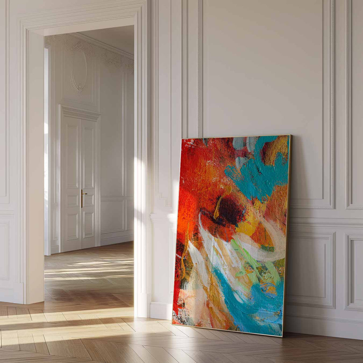 Abstracte – urban poster in staand formaat