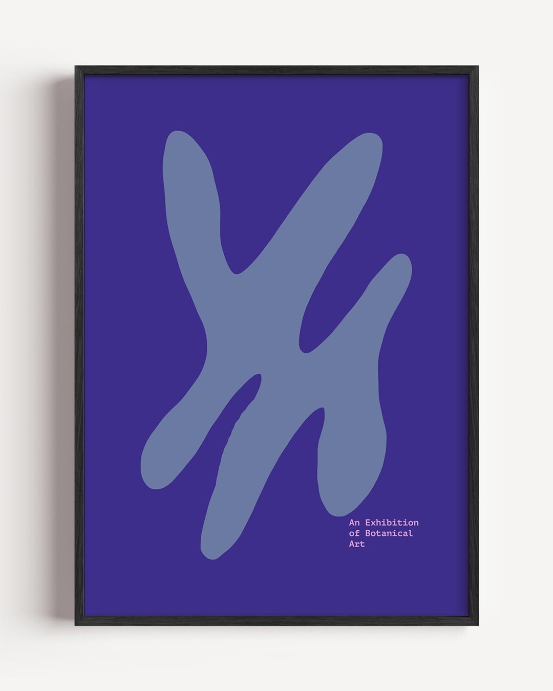 Botanische Kunst Ontdekt – kleurrijke abstracte portret poster als wanddecoratie