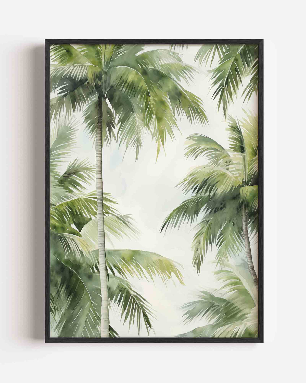 Palmbomen – jungle portret poster als wanddecoratie