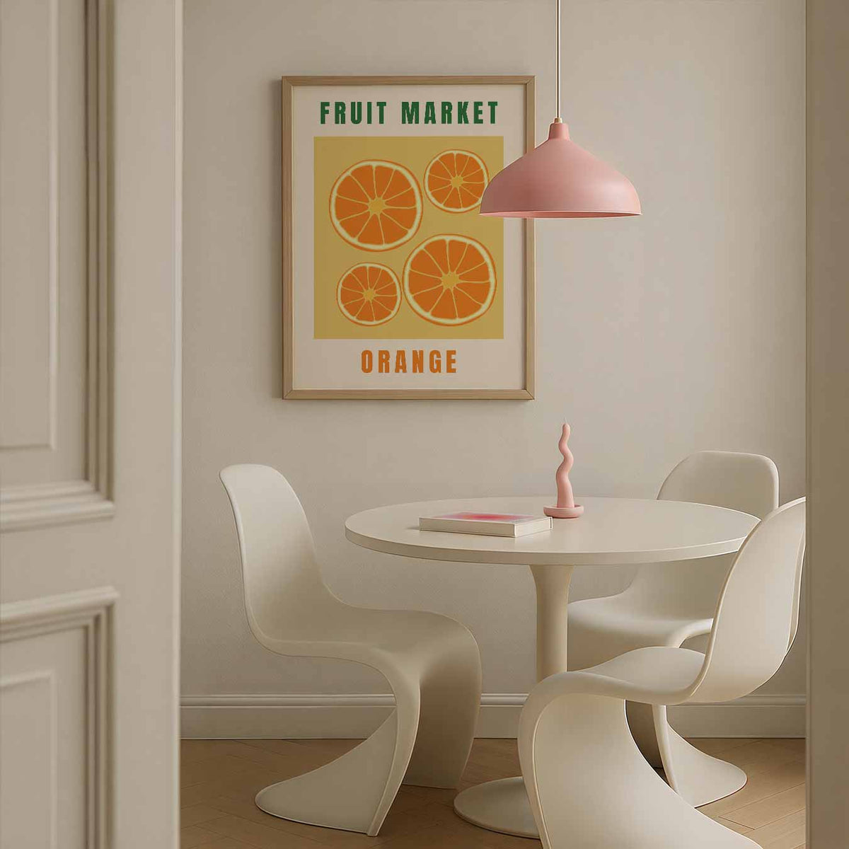 Verfrissende Sinaasappelposter – culinaire wandkunst als portret poster
