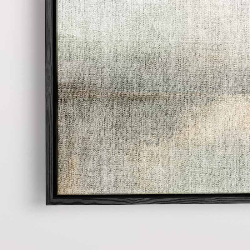 "Rustgevende Horizont" – staand kunstwerk voor modern interieur