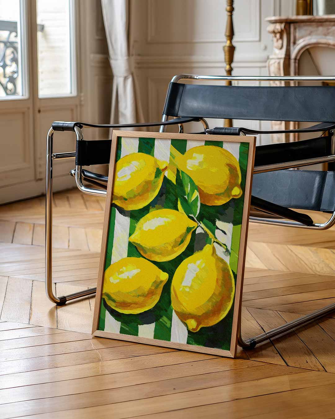 Frisse Citroen Sfeer – zomer portret poster, afbeelding 7